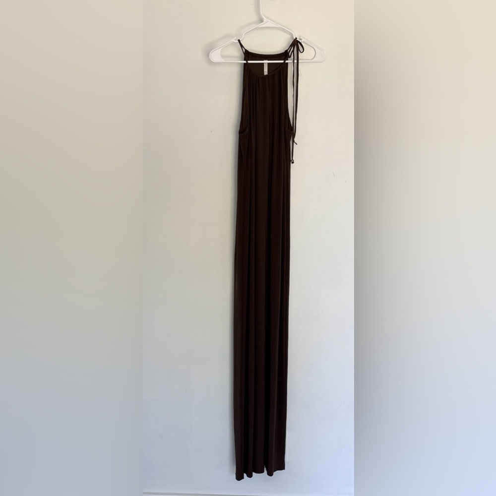 Johanne Beck Brown Maxi Dress